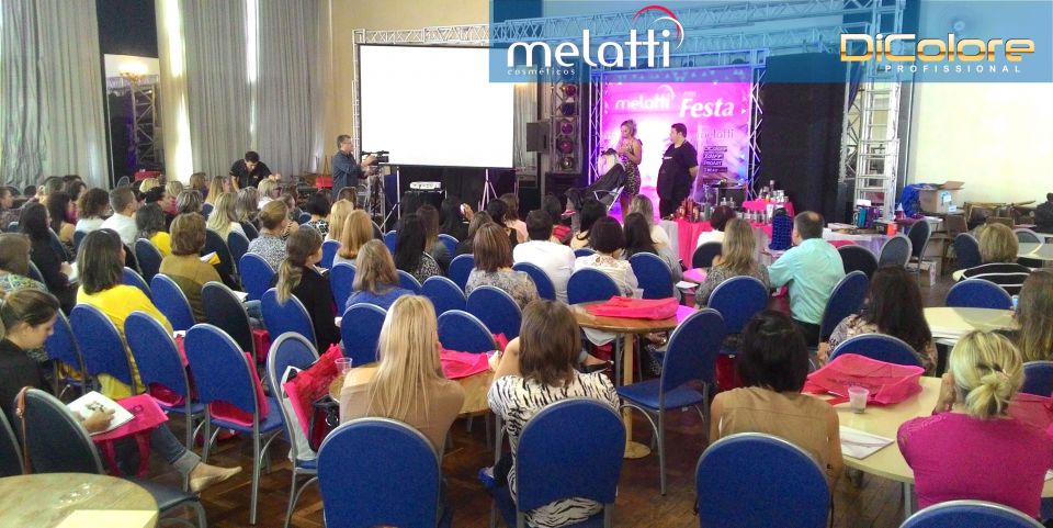 Melatti Cosméticos - TUDO para Salão de Beleza! Novo Conteúdo 02 Na última segunda-feira (13/abril) realizamos o Melatti em Festa Erechim/RS. O Evento teve patrocínio da DiColore, marca que somos distribuidores exclusivos em toda...